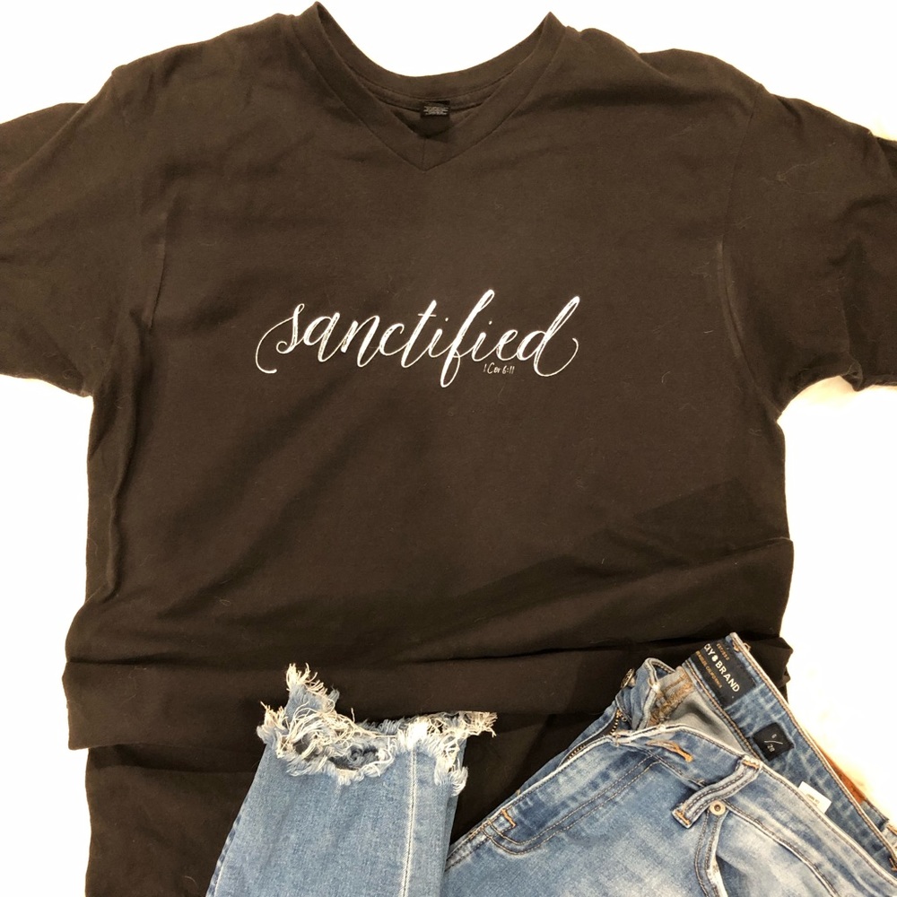 Christian Tee - Sanctified